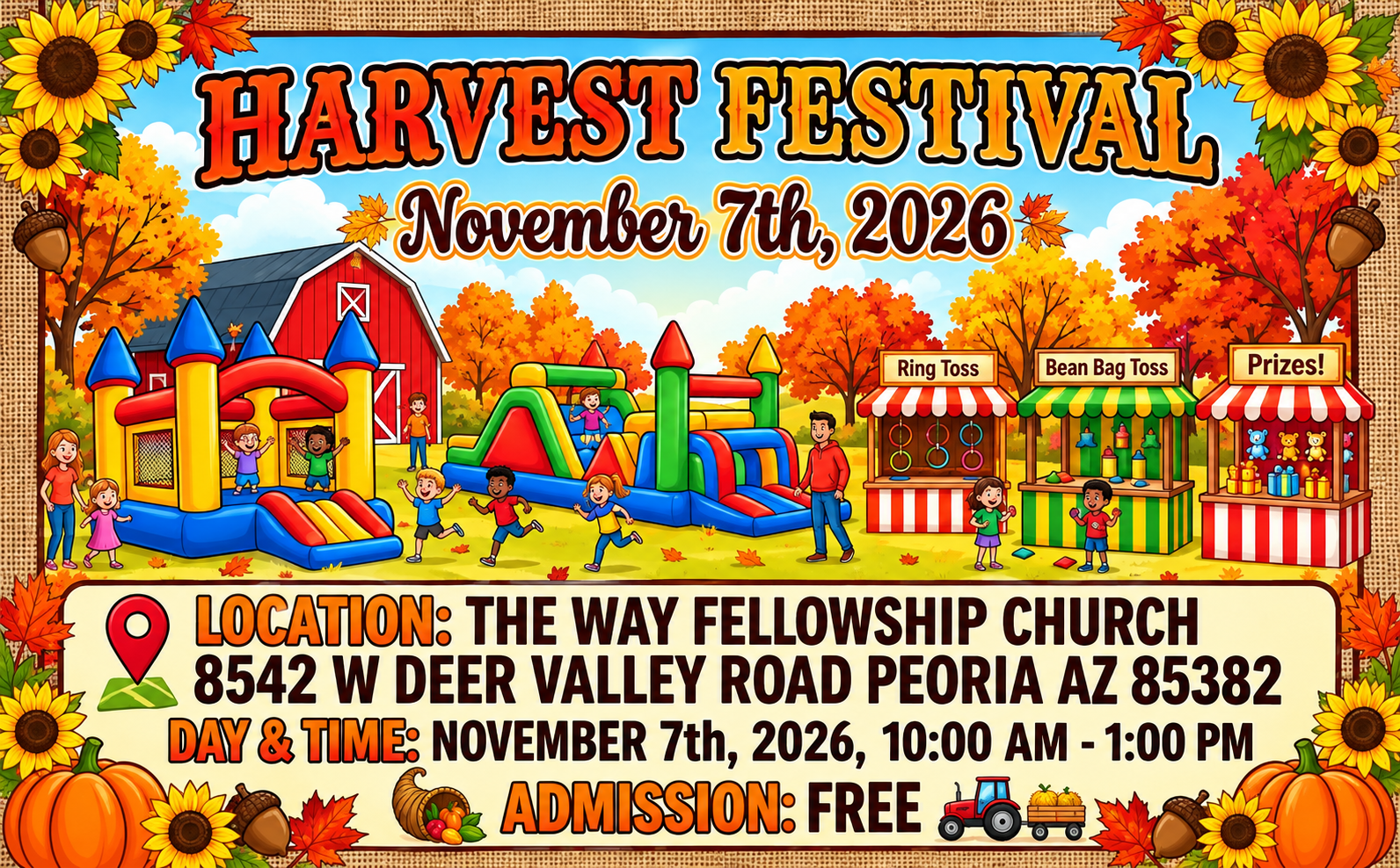 Harvest Festival 2026